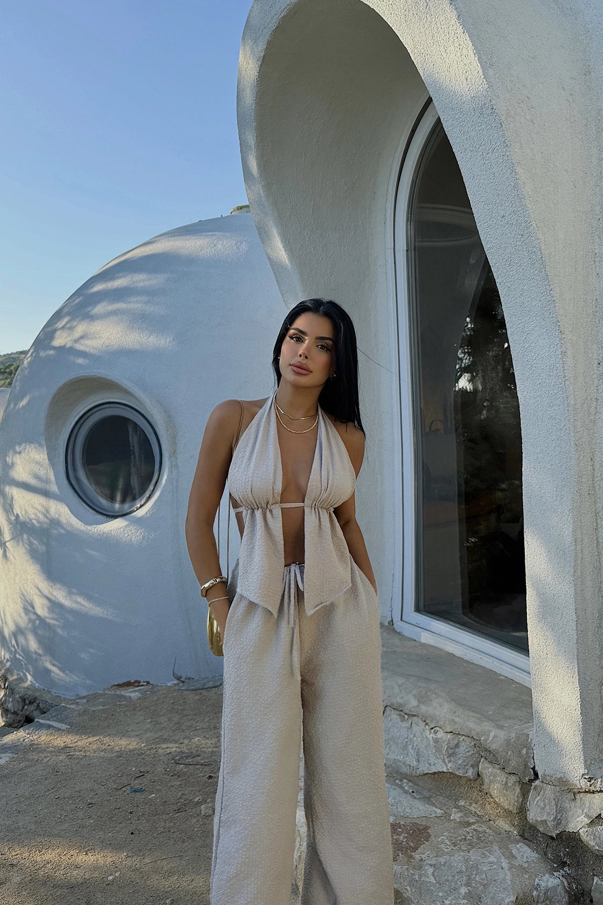 Beige Lorenza Set