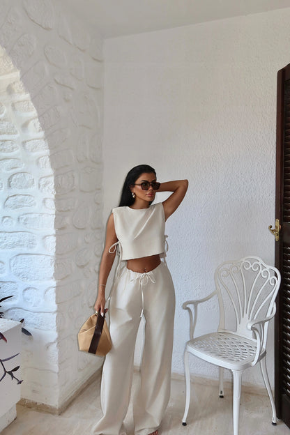 Beige Lali Double Set