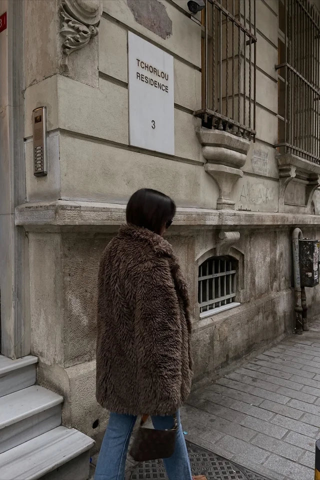 Brown Plush Jacket
