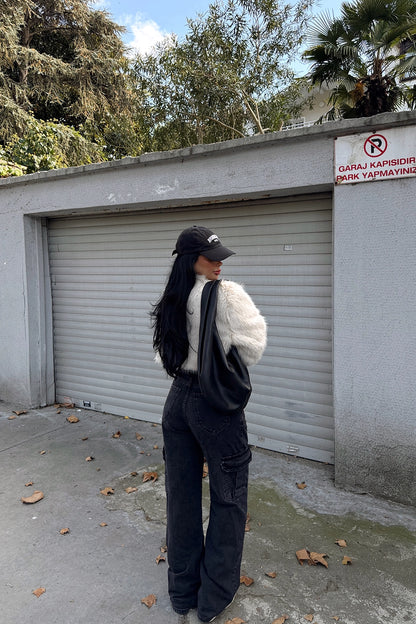 Cream Short Fur