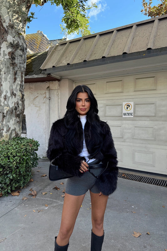 Black Short Fur