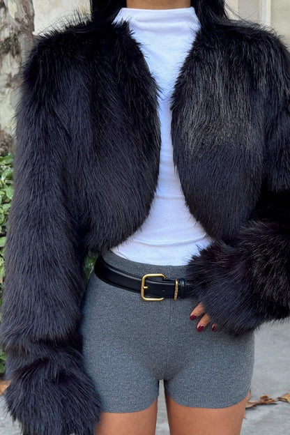 Black Short Fur