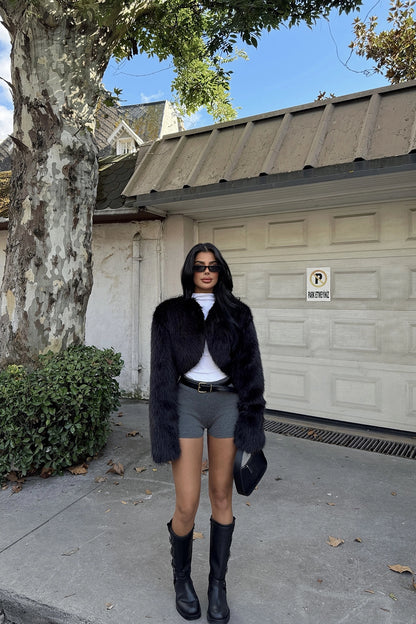 Black Short Fur