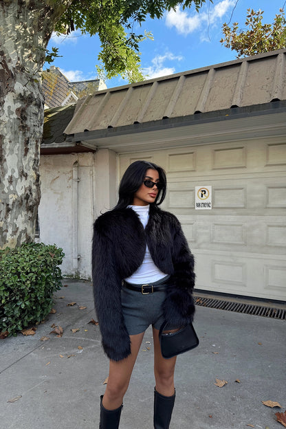 Black Short Fur