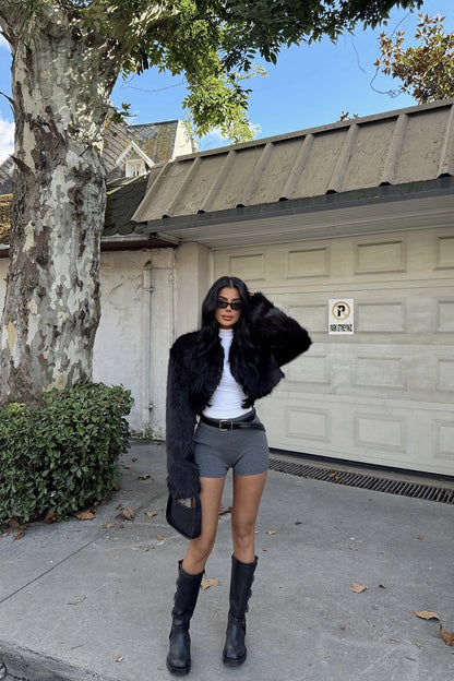 Black Short Fur