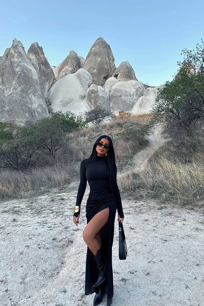 Black Long Sleeve Dress