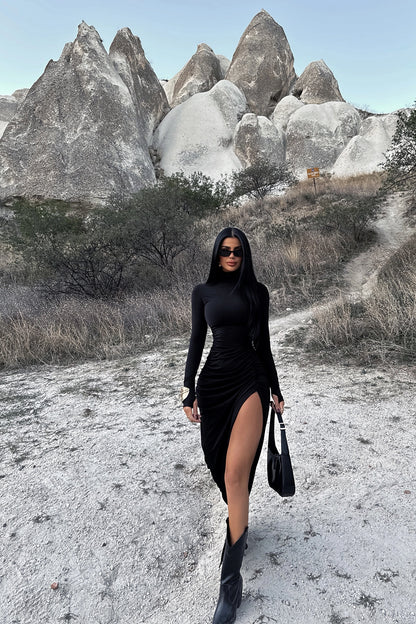 Black Long Sleeve Dress